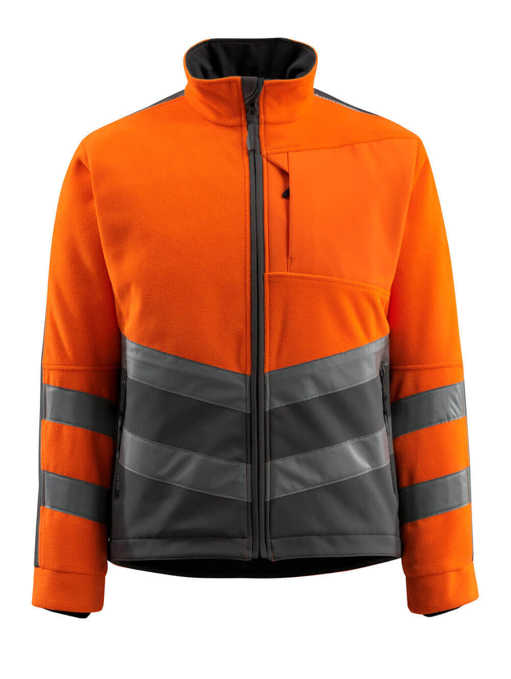 15503-259 | MASCOT® Sheffield Hi-Vis Fleece Jacke, wattiert - winddicht und wasserabweisend